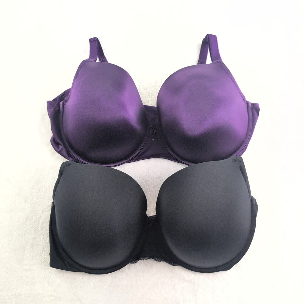 Torrid Curve (2) Underwire Bras Plum/Black Women's 42DDD